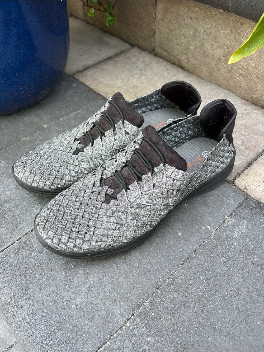 Bernie Mev woven slip ons - size 10